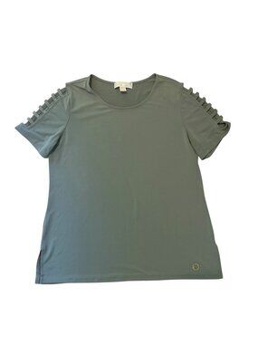 Michael Michael Kors Green Short Sleeve Top – M